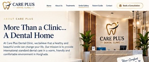 Welcoming modern dental clinic interior in Hurghada